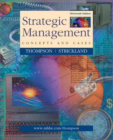 Stock image for Strategic Management : Concepts and Cases for sale by HPB-Red