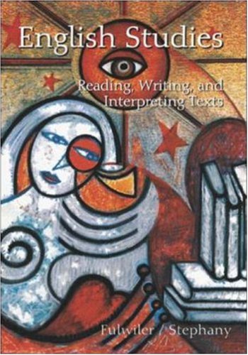 Imagen de archivo de English Studies: Reading, Writing, and Interpreting Texts a la venta por ThriftBooks-Dallas