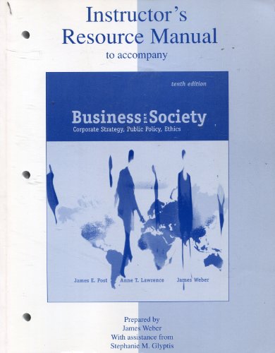 9780072445091: Ri Im/TB Business and Society