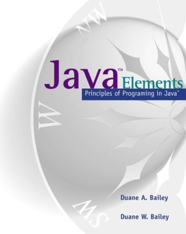 9780072453409: Java Elements: Principles of Programming in Java