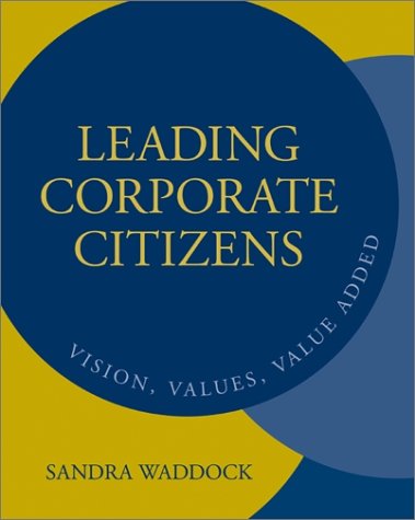 Imagen de archivo de Leading Corporate Citizens a la venta por BookHolders