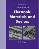 Beispielbild fr Principles of Electronic Materials and Devices with CD-ROM zum Verkauf von GF Books, Inc.
