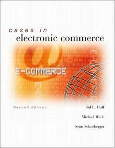 Beispielbild fr Cases in Electronic Commerce zum Verkauf von medimops