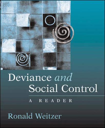 Imagen de archivo de Deviance and Social Control: A Reader a la venta por Solr Books