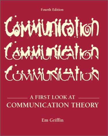 Imagen de archivo de A First Look at Communication Theory a la venta por dsmbooks