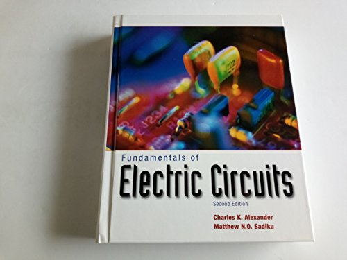 Imagen de archivo de Fundamentals of Electric Circuits a la venta por Better World Books