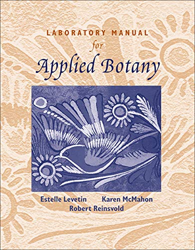 Laboratory Manual for Applied Botany