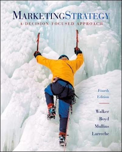 Beispielbild fr Marketing Strategy: A Decision Focused Approach zum Verkauf von Books@Ruawai