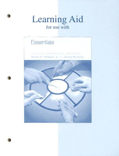 9780072467284: Learning Aid for Use With Essentials of Marketing: A Global-managerial Approach