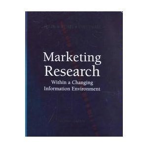 Beispielbild fr Marketing Research, 2nd zum Verkauf von a2zbooks