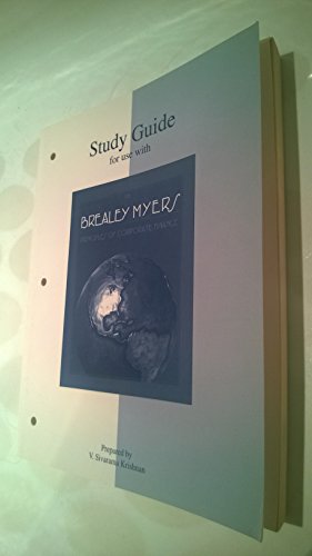 Study Guide to accompany Principles of Corp. Finance (9780072468014) by Brealey, Richard A; Myers, Stewart C; Myers, Stewart