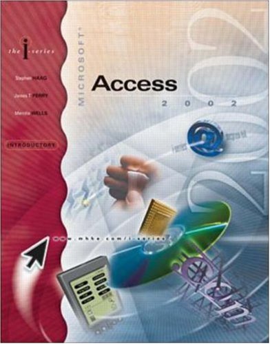 Imagen de archivo de I-Series: MS Access 2002, Introductory a la venta por HPB-Red