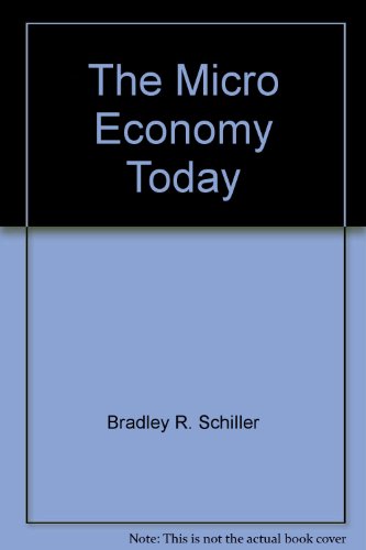 Beispielbild fr The Micro Economy Today zum Verkauf von Better World Books