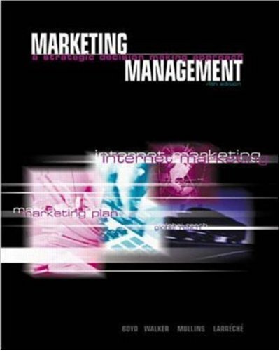 Stock image for Marketing Management: A Strategic, Decision-Making Approach (W/Gamar Software) for sale by ThriftBooks-Dallas