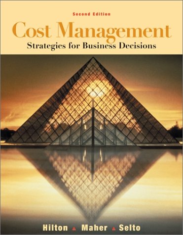 Beispielbild fr Cost Management: Strategies for Business Decisions zum Verkauf von Irish Booksellers