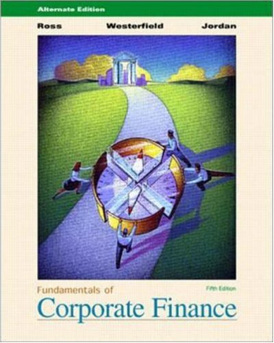 9780072476507: Fundamentals of Corporate Finance Alt/ed. w/ Study CD, PowerWeb & E-Text