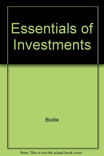 9780072476590: Essentials of Investments