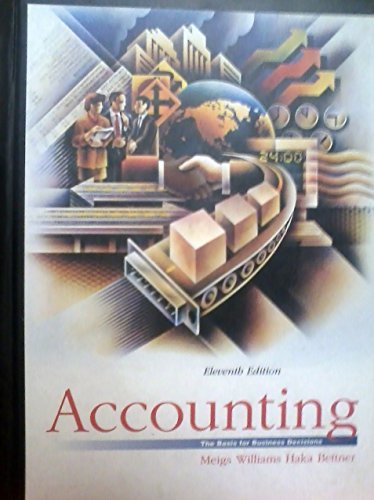 9780072478655: Accounting: The Basis for Business Decisions