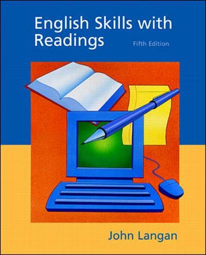 English Skills With Readings (9780072480030) by John Langan