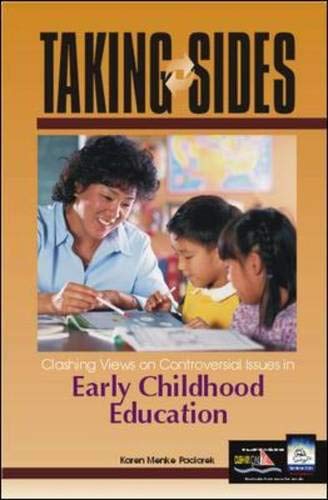 Stock image for Taking Sides: Clashing Views on Controversial Issues in Early Childhood Education (Taking Sides: Early Childhood Education) for sale by dsmbooks