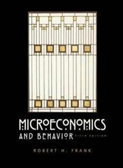 Beispielbild fr Microeconomics and Behavior zum Verkauf von Better World Books