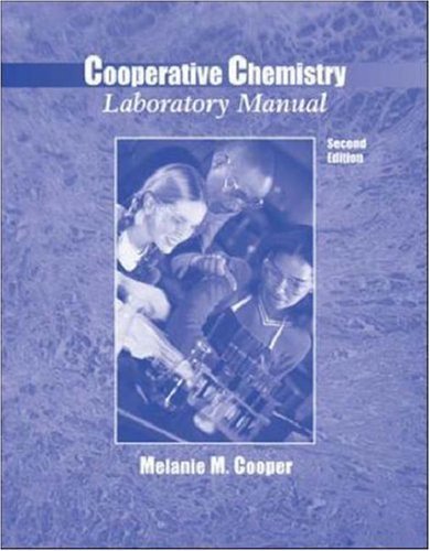 Imagen de archivo de Cooperative Chemistry Laboratory Manual a la venta por The Book Spot