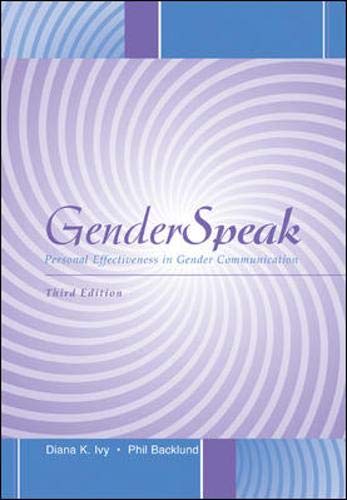 9780072483932: GenderSpeak: Personal Effectiveness in Gender Communication