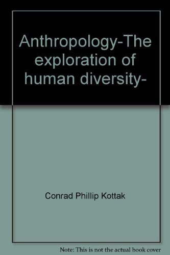 Imagen de archivo de Anthropology-The exploration of human diversity- a la venta por HPB-Red