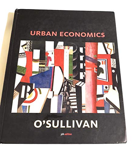 9780072487848: Urban Economics