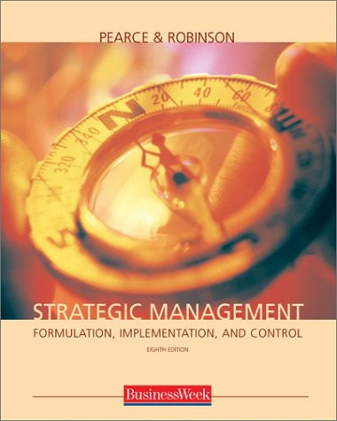 9780072488463: Strategic Management: Formulation, Implementation, and Control