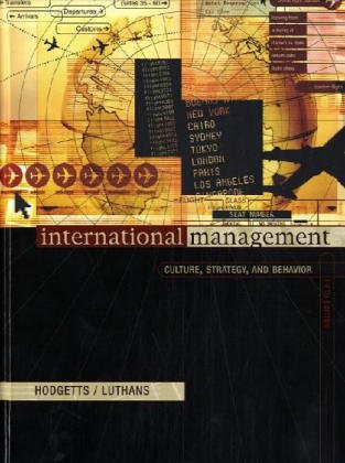 9780072488548: International Management: Culture, Strategy and Behaviour