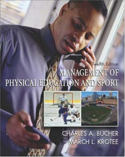 Beispielbild fr Management of Physical Education and Sport with PowerWeb: Health and Human Performance zum Verkauf von HPB-Red