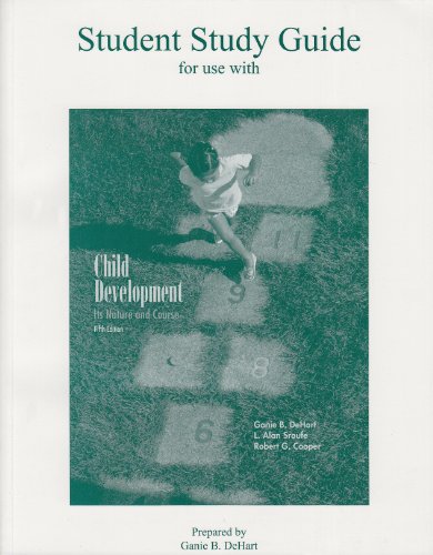 Imagen de archivo de Child Development: Study Guide a la venta por SecondSale