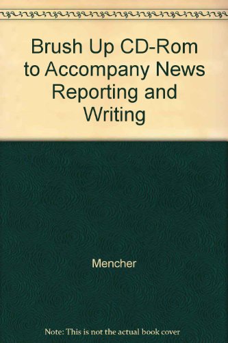 Stock image for Brush Up: News Reporting and Writing for sale by a2zbooks