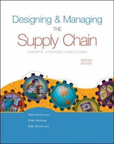 Imagen de archivo de Designing and Managing the Supply Chain a la venta por Gulf Coast Books