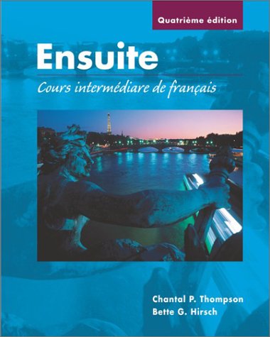 Stock image for Cahier de Laboratoire et D'Exercices Ecrits to Accompany Ensuite : Cours Intermediaire de Francais for sale by Better World Books