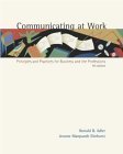 9780072492903: Communicating at Work: Principles and Practices for Business and the Professions, with Free Student CD-ROM