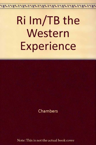 Ri Im/TB the Western Experience (9780072493535) by Chambers