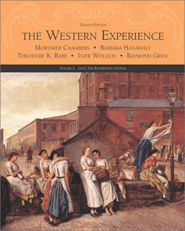 Beispielbild fr The Western Experience: Since the Sixteenth Century (Volume II) zum Verkauf von HPB-Red