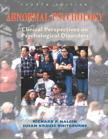 Beispielbild fr Abnormal Psychology, Clinical Perspectives on Psychological Disorders, 4th zum Verkauf von Wonder Book