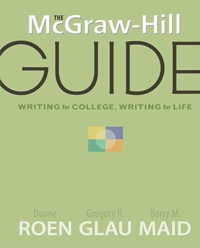 Stock image for The McGraw-Hill Guide: Writing for College, Writing for Life for sale by ThriftBooks-Atlanta