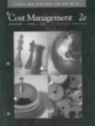 Imagen de archivo de Cases and Readings for Use With Cost Management a la venta por medimops