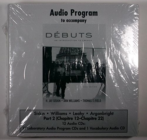 Imagen de archivo de Student Audio CD Program Part 2 (Package) to accompany D buts: An Introduction to French a la venta por Bookmans