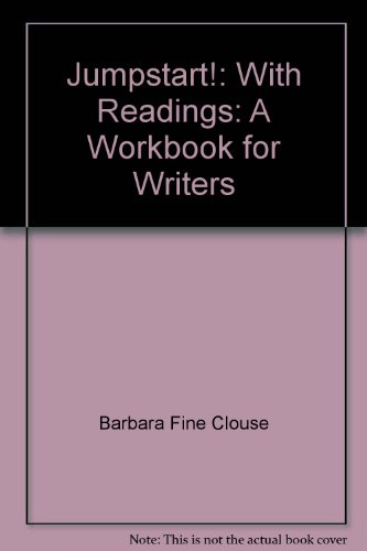 9780072499643: Jumpstart!: With Readings: A Workbook for Writers