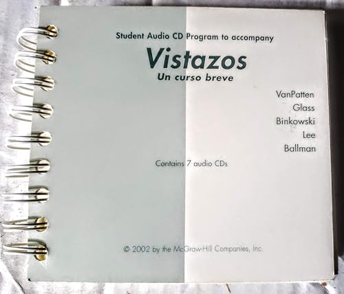 9780072500424: Student Audio CD Program t/a Vistazos