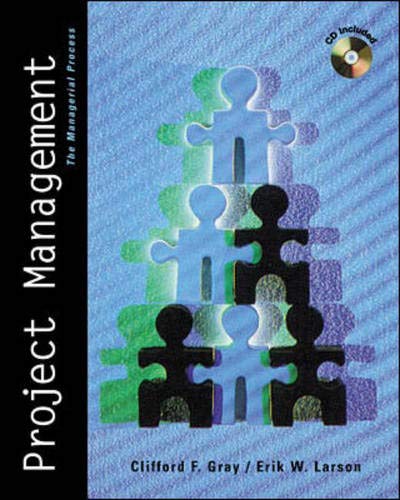 Imagen de archivo de Project Management: The Management Process w/ Student CD-ROM(with Microsoft Project 2000) a la venta por SecondSale