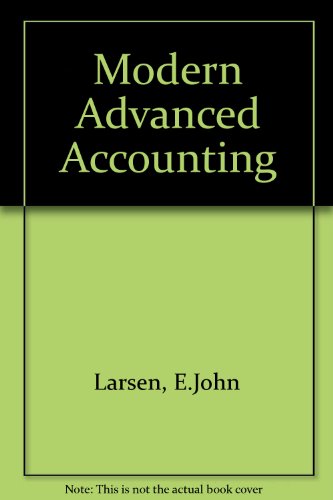 9780072502909: Modern Advanced Accounting
