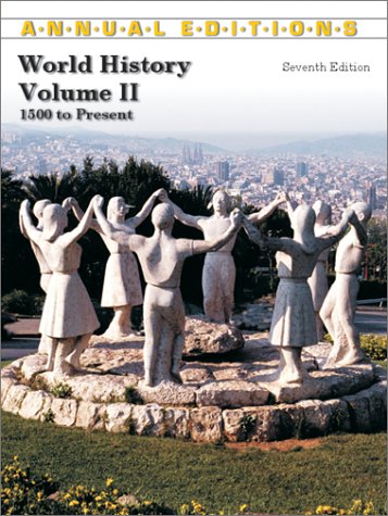 Beispielbild fr World History: 1500 To the Present (Annual Editions : World History Vol 2) zum Verkauf von Wonder Book