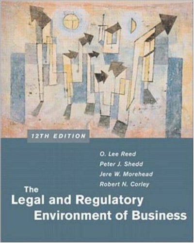 Imagen de archivo de The Legal and Regulatory Environment of Business w/ PowerWeb a la venta por HPB-Red