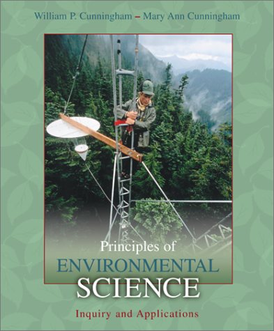 Stock image for Principles of Environmental Science: Inquiry Applications w/OLC Password Code Card for sale by Solr Books
